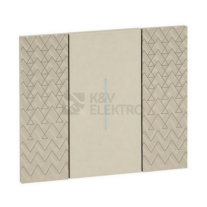 Obrázek produktu Bticino Living now spínač č.6 2 moduly K4003M2A 10