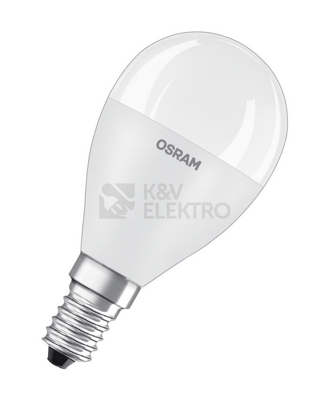 Obrázek produktu LED žárovka E14 OSRAM CL P FR 8W (60W) teplá bílá (2700K) 5