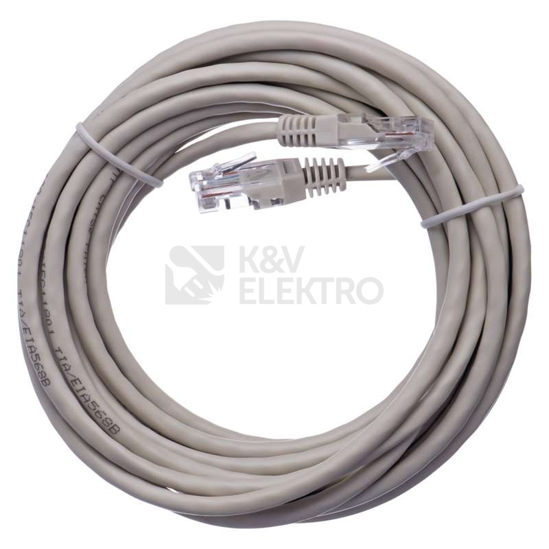 Obrázek produktu Síťový datový kabel EMOS S9125 CAT.5E UTP 5m (patchkabel) 0