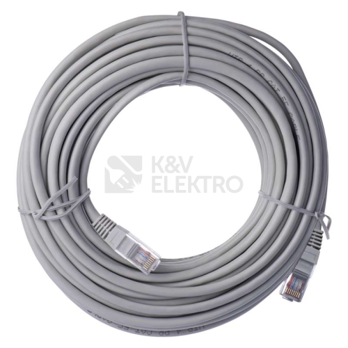 Síťový datový kabel EMOS S9127 CAT.5E UTP 15m (patchkabel)