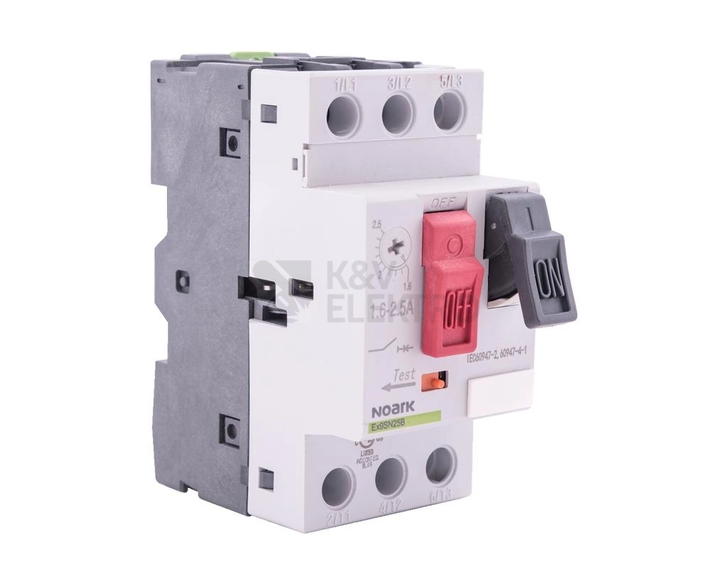 Obrázek produktu Motorový spouštěč NOARK Ex9SN25B 23A tlačítkový 17-23A 108952 0