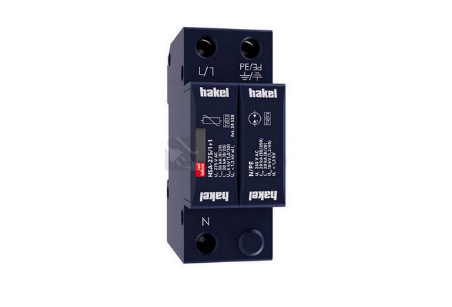 Obrázek produktu Svodič přepětí SPD typ 2+3 HSA-275/1+1 0