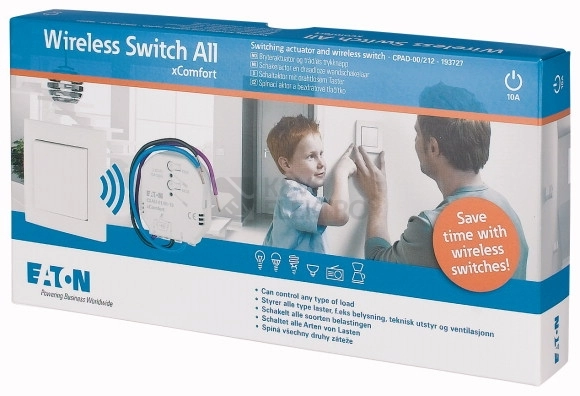 Obrázek produktu Bezdrátový spínací set EATON xComfort Go Wireless CPAD-00/212 193727 0
