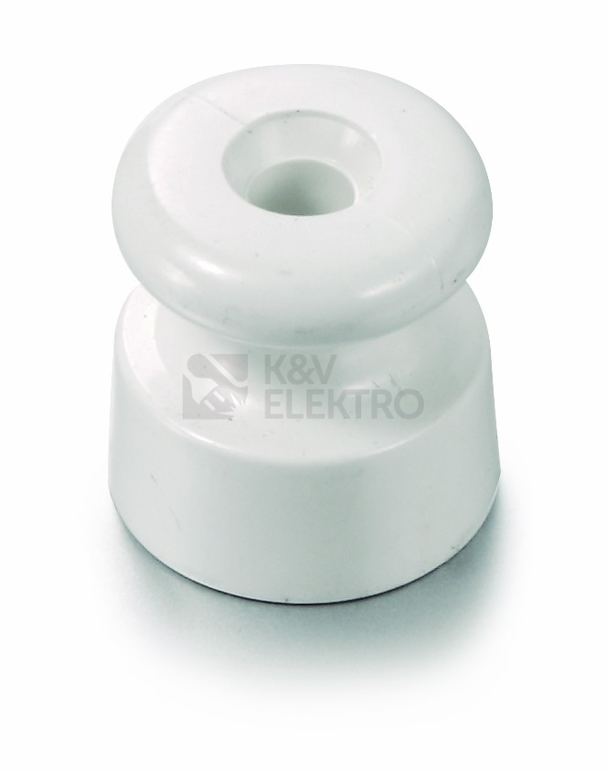 Obrázek produktu Fontini kabelová porcelánová úchytka bílá 0