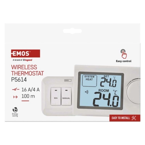 Pokojový bezdrátový termostat EMOS P5614 (obrázek 5)