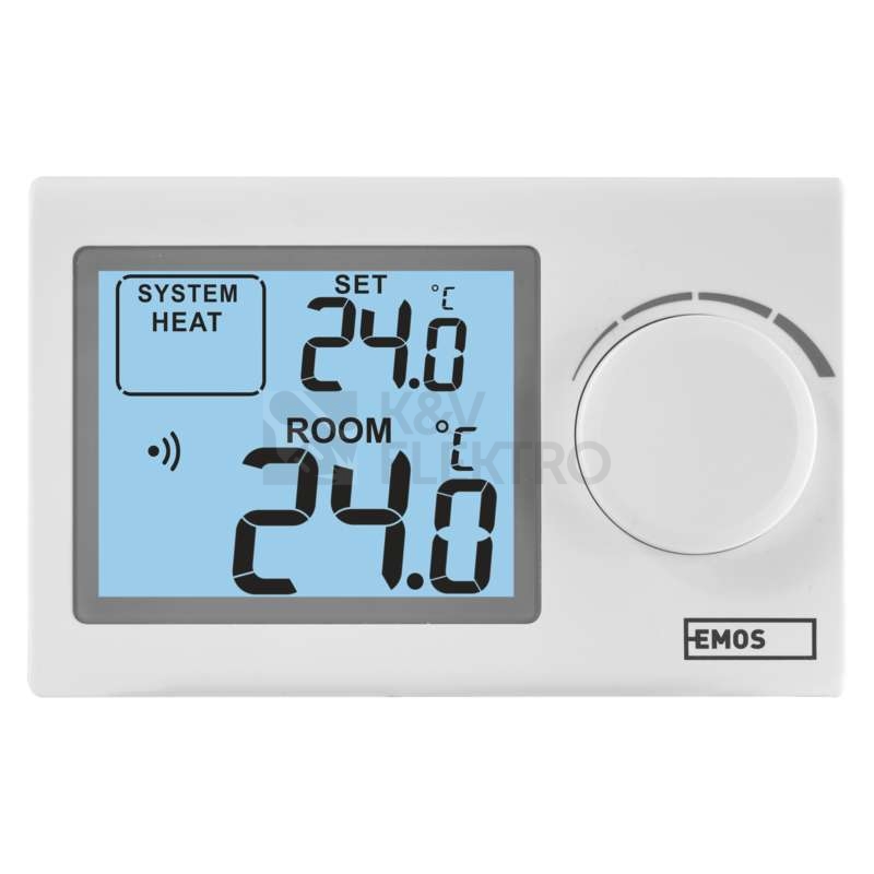 Obrázek produktu Pokojový bezdrátový termostat EMOS P5614 0