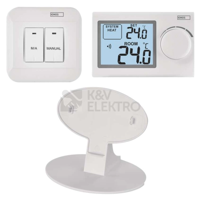 Obrázek produktu Pokojový bezdrátový termostat EMOS P5614 9