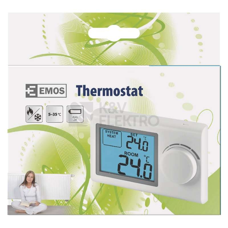 Obrázek produktu Pokojový termostat EMOS P5604 4