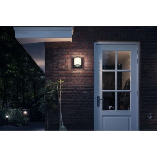 LED venkovní nástěnné svítidlo Philips Samondra 17392/93/P0 12W 1200lm 2700K teplá bílá, s pohybovým čidlem (obrázek 5)