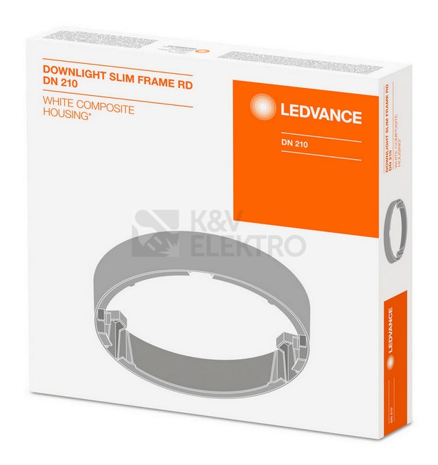 Obrázek produktu  Rámeček pro přisazenou montáž svítidel LEDVANCE Slim Round 210mm 4058075079199 1