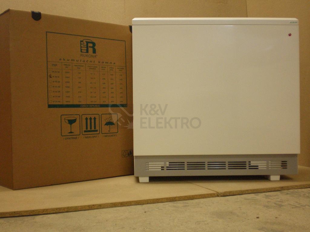 Obrázek produktu Akumulační kamna 3000W EMKO CZ M30 AK s termostatem PT14-P 2
