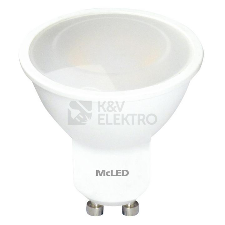 Obrázek produktu  LED žárovka GU10 McLED 4,6W (35W) teplá bílá (2700K), reflektor 100° ML-312.148.87.0 1