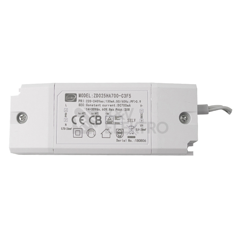 Obrázek produktu Podhledové LED svítidlo Faro RN25 25W 4000K IP44 ML-412.136.32.0 2