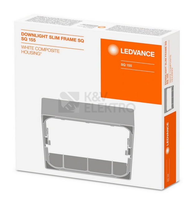 Obrázek produktu  Rámeček pro přisazenou montáž svítidel LEDVANCE Slim Square 155mm 4058075079410 1
