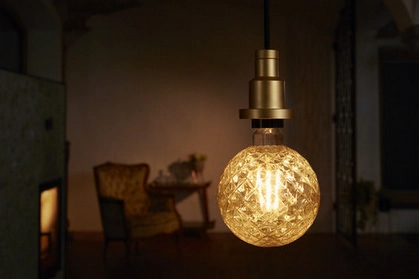LED žárovka Vintage 1906 E27 OSRAM 4W (40W) teplá bílá (2500K) Retro Filament Gold Pinecone (obrázek 6)