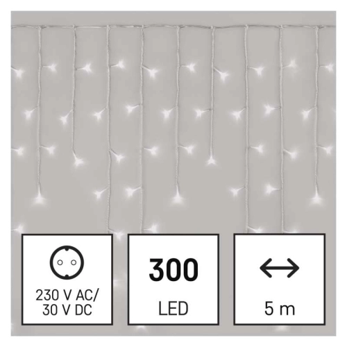 Vánoční osvětlení EMOS D4CC02 ZY1905 LED řetěz krápníky 5m studená bílá ovladač programy (obrázek 5)