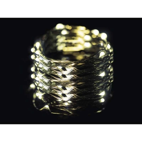 Vánoční osvětlení EMOS D3AW05 ZY1917T 150LED nano řetěz zelený 15m teplá bílá s časovačem (obrázek 10)
