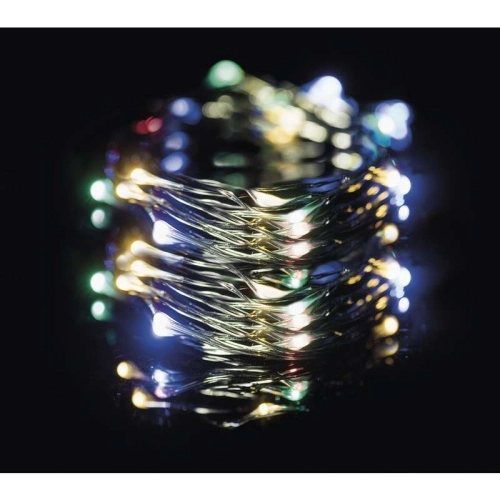 Vánoční osvětlení EMOS D3AM03 ZY1920T 150LED nano řetěz zelený 15m multicolor s časovačem (obrázek 11)