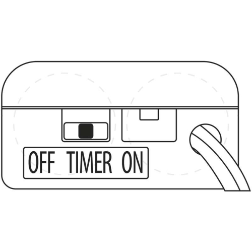 Vánoční osvětlení EMOS D3AC07 ZY1950 20LED nano řetěz stříbrný 1,9m 2xAA studená bílá s časovačem