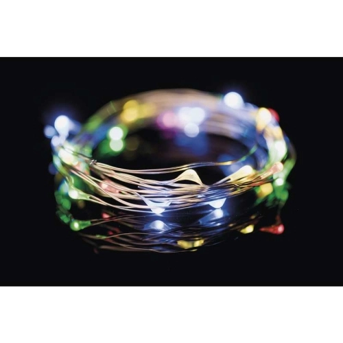 Vánoční osvětlení EMOS D3AM04 ZY1951 20LED nano řetěz stříbrný 1,9m 2xAA multicolor s časovačem (obrázek 4)