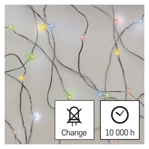 Vánoční osvětlení EMOS D3AM04 ZY1951 20LED nano řetěz stříbrný 1,9m 2xAA multicolor s časovačem (obrázek 8)