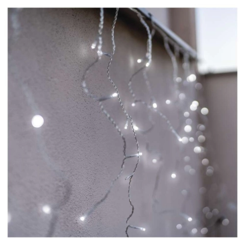 Propojovací vánoční řetěz bez zdroje EMOS Connecting D1CC02 ZY2001 100LED krápníky 2,5x0,9m studená bílá blikající (obrázek 3)