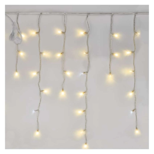 Propojovací vánoční řetěz bez zdroje EMOS Connecting D1CN01 ZY2002 100LED krápníky 2,5x0,9m studená/teplá blikající (obrázek 5)