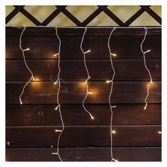 Obrázek produktu Propojovací vánoční řetěz bez zdroje EMOS Connecting D1CN01 ZY2002 100LED krápníky 2,5x0,9m studená/teplá blikající 14