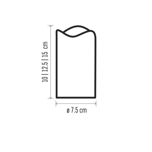 LED dekorace EMOS DCCV06 ZY2141 set 3 svící s provázkem 9xAAA s ovladačem (obrázek 8)