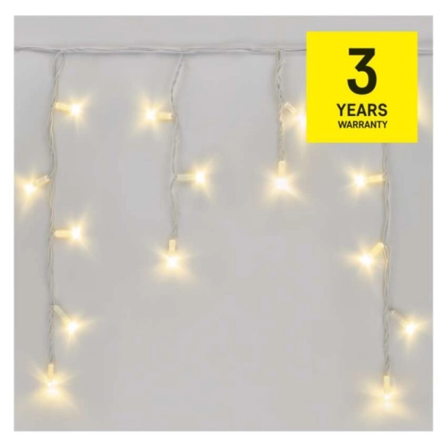 Propojovací vánoční řetěz bez zdroje EMOS Connecting D2CW02 ZY2157 50LED krápníky 3m teplá bílá (obrázek 11)