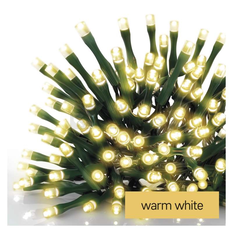 Obrázek produktu Vánoční osvětlení EMOS D4AW07 ZY2161 180LED řetěz 18m teplá bílá 8 programů svícení 0