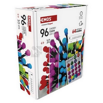 Obrázek produktu Vánoční osvětlení EMOS D5AA01 ZY2163 96LED řetěz 10m kuličky RGB 64 programů svícení 3