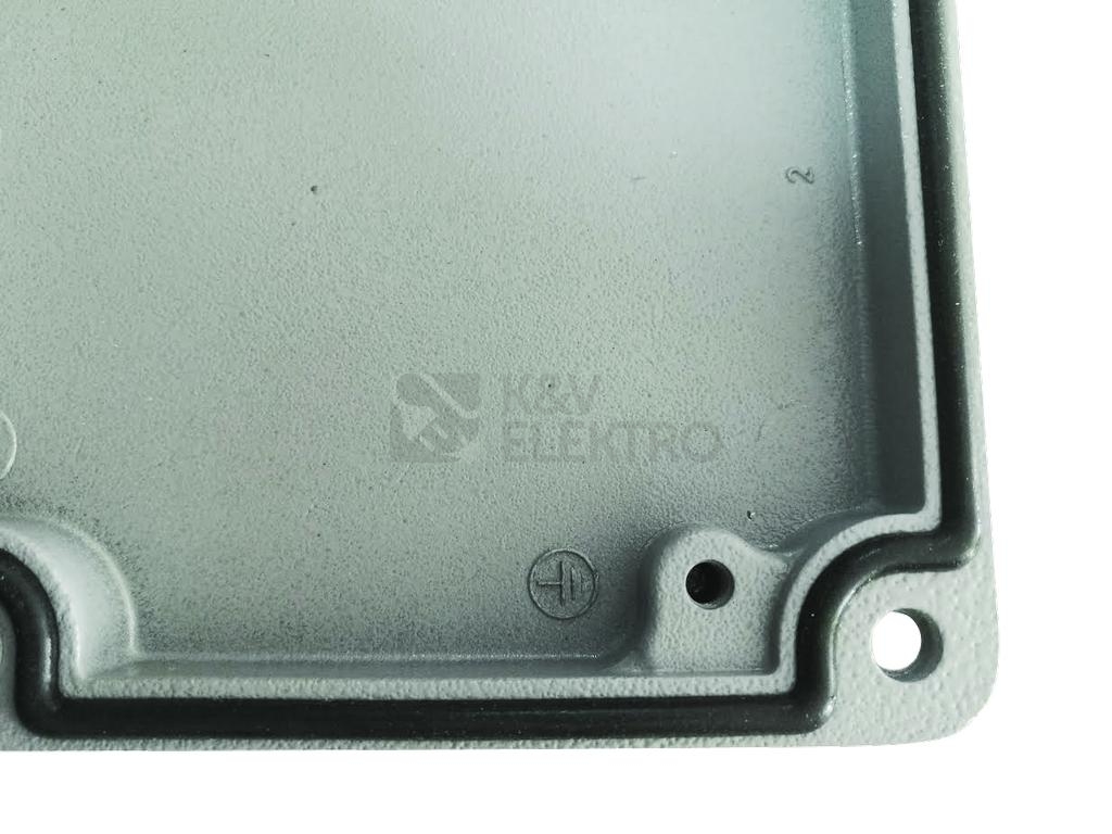 Obrázek produktu Krabice hliníková METEBOX 80x80x60mm na omítku IP67 2
