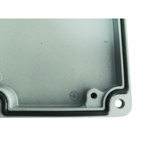 Krabice hliníková METEBOX 130x130x90mm na omítku IP67 (obrázek 5)