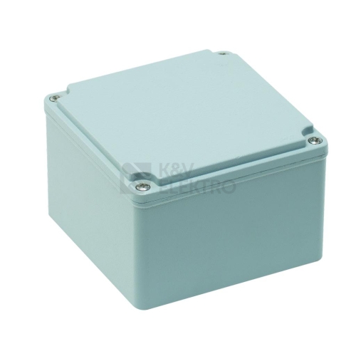 Krabice hliníková METEBOX 130x130x90mm na omítku IP67