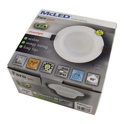 LED podhledové svítidlo McLED Faro RN10 10W 4000K IP44 ML-412.132.32.0 (obrázek 4)