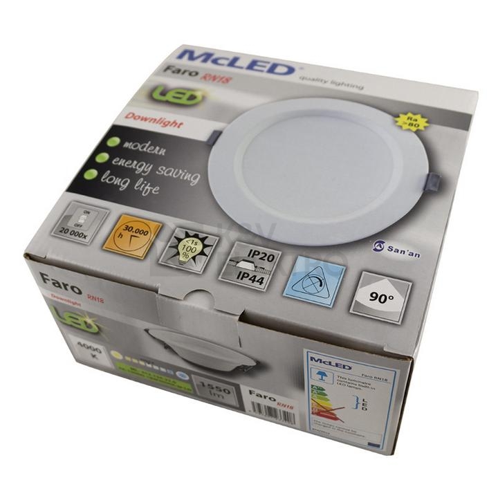 Obrázek produktu Podhledové LED svítidlo Faro RN18 18W 4000K IP44 ML-412.134.32.0 8