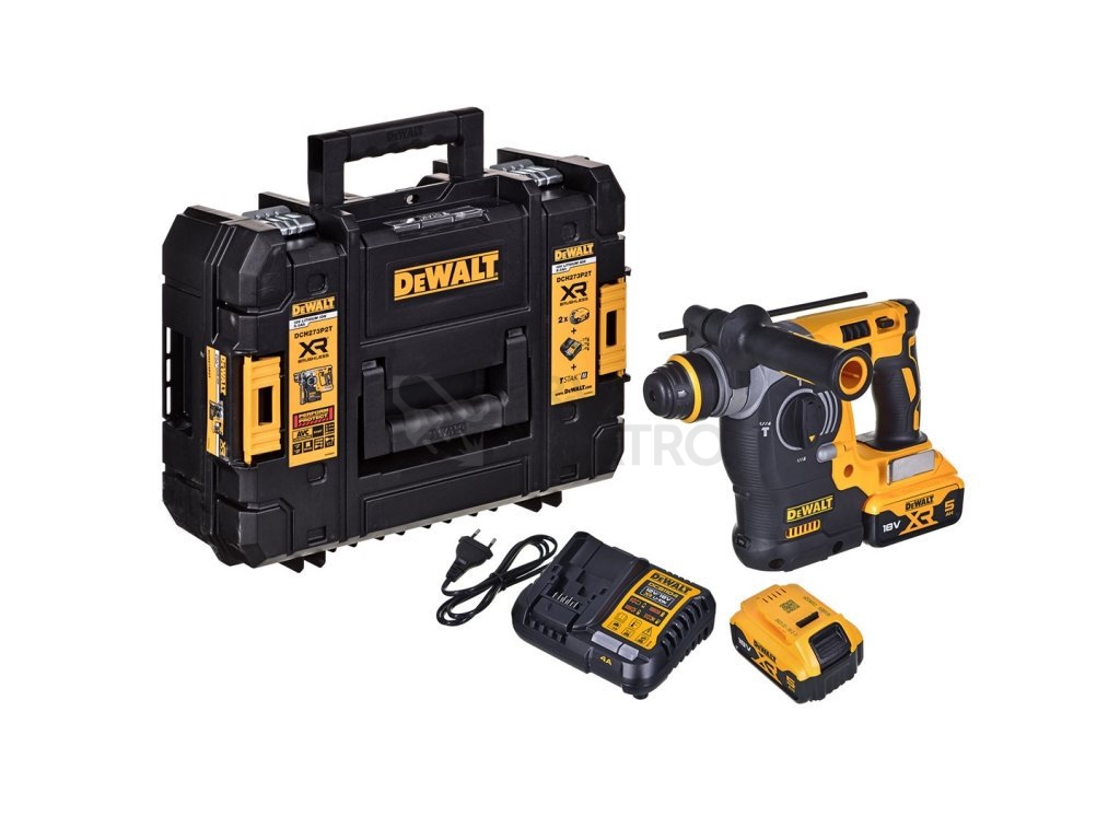 Obrázek produktu  AKU kombinované kladivo DEWALT DCH273P2T 18V XR SDS Plus 0