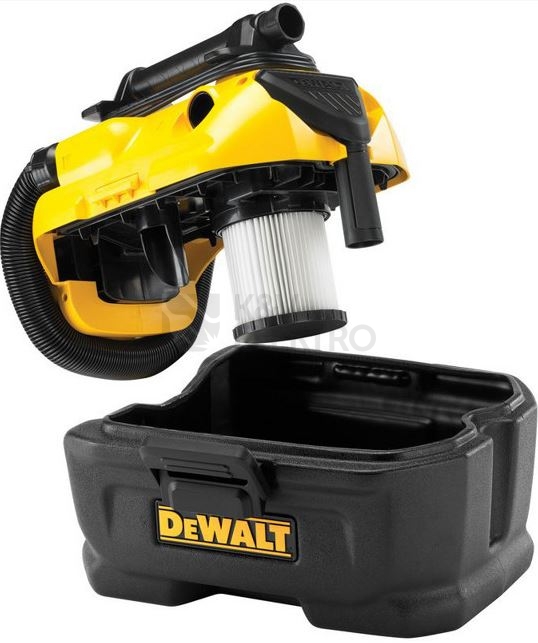 Obrázek produktu  Průmyslový vysavač AKU/230V DeWALT DCV584L 7,5l bez baterie a nabíječky 2