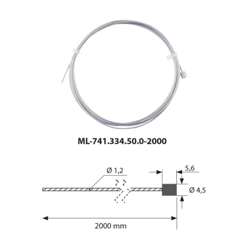 Sada k zavěšení 2m McLED ML-741.334.50.0-2000