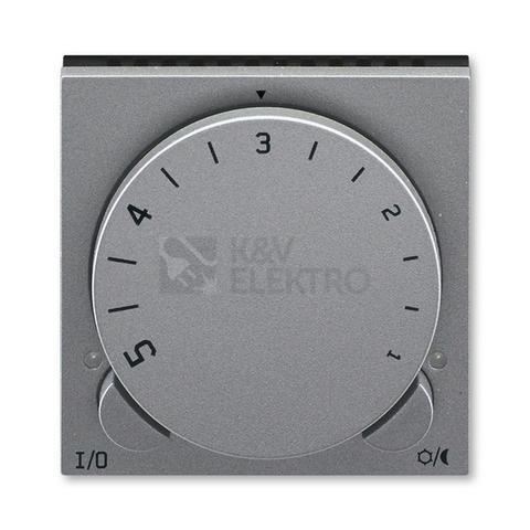 Obrázek produktu ABB Levit M termostat otočný 3292H-A10101 69 ocelová/kouřová černá 0