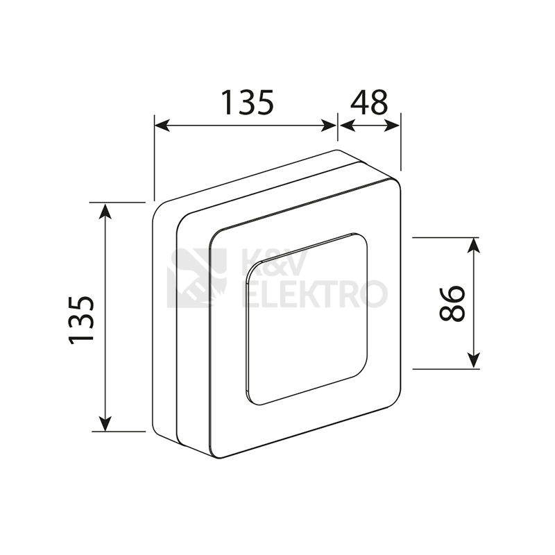 Obrázek produktu LED svítidlo McLED Draco S, 9W, 4000K, IP65, černá ML-513.019.19.0 4