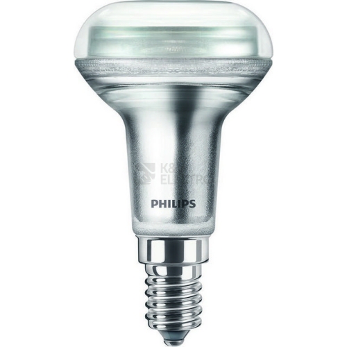LED žárovka E14 Philips R50 2,8W (40W) teplá bílá (2700K), reflektor 36°
