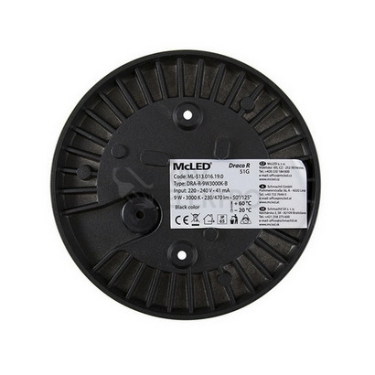 Obrázek produktu LED svítidlo McLED Draco R, 9W, 4000K, IP65, černá ML-513.017.19.0 5