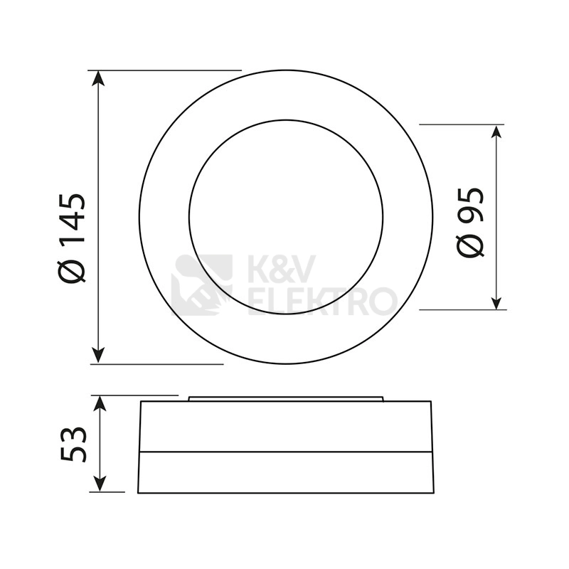 Obrázek produktu LED svítidlo McLED Draco R, 9W, 4000K, IP65, černá ML-513.017.19.0 6