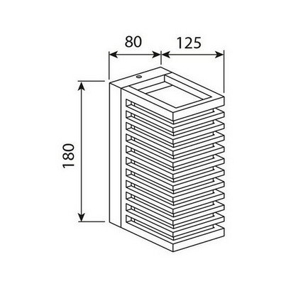 LED svítidlo McLED Corona V, 9W, 4000K neutrální bílá, IP65, černá ML-513.021.19.0