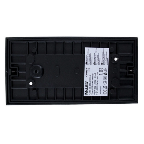 LED svítidlo McLED Corona H, 9W, 3000K, IP65, černá ML-513.022.19.0 (obrázek 4)