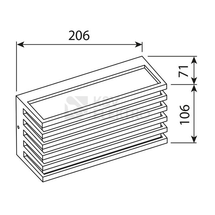 Obrázek produktu LED svítidlo McLED Corona H, 9W, 3000K, IP65, černá ML-513.022.19.0 6