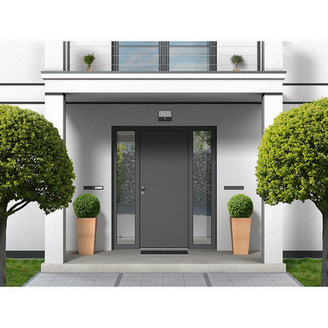 LED svítidlo McLED Kerberos s pohybovým čidlem 9W 3000K IP65 černá ML-513.024.19.0