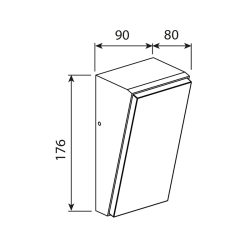 LED svítidlo McLED Kronos 9W 3000K IP65 černá ML-513.026.19.0 (obrázek 6)
